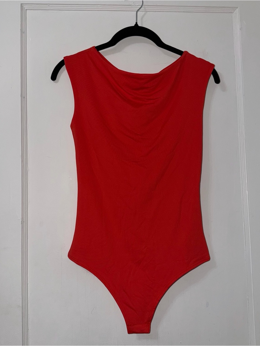 Red Sleeveless Bodysuit- New with Tags